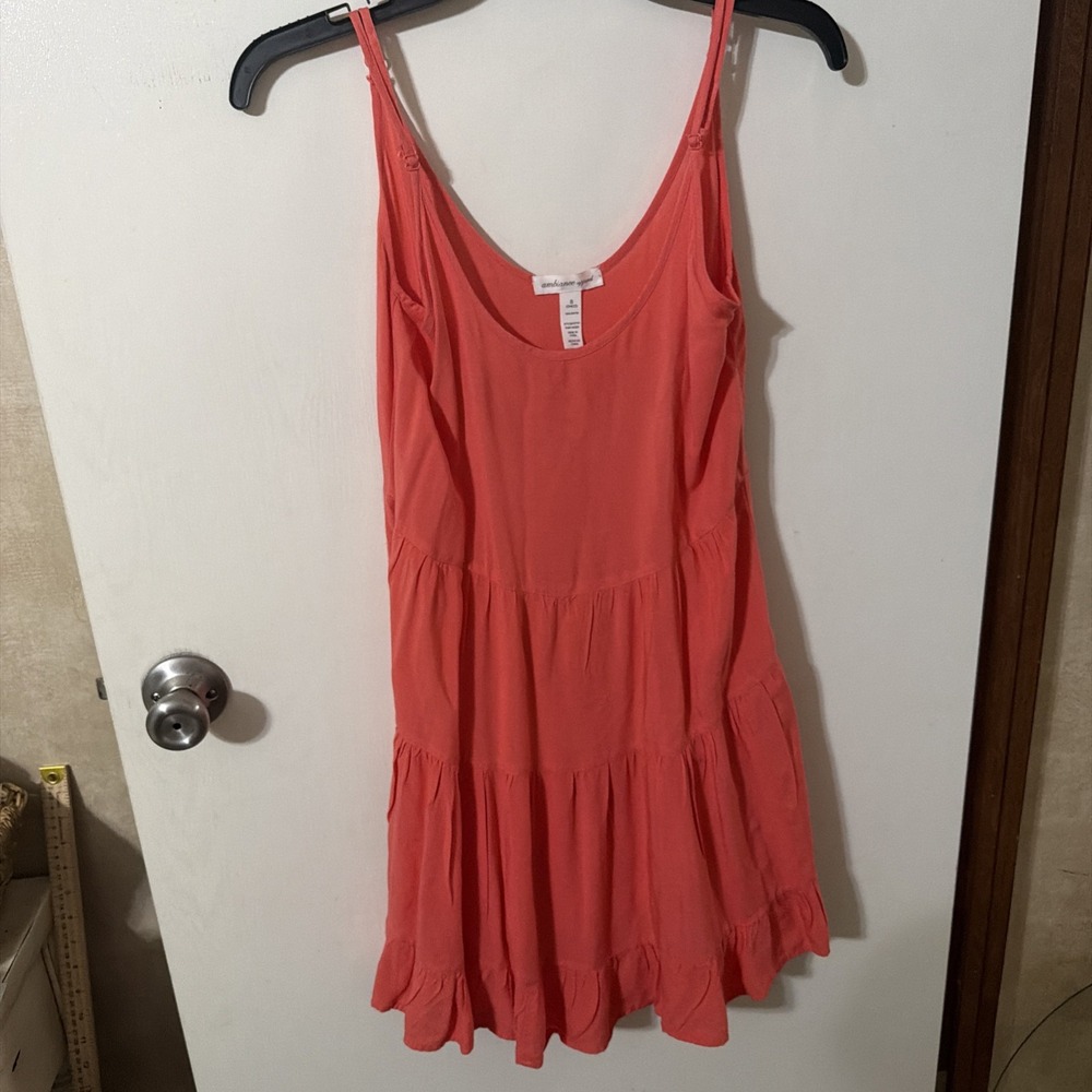 Ambiance Apparel Women's Short Coral Dress Size S